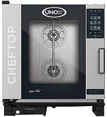 Пароконвектомат UNOX XEVC-0711-GPRM-HT газ купить по низкой цене в Ярославле | Комплекс Трейд.