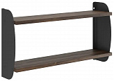 Полка КОБОР S2-100/20 black/charlston