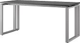Стол офисный КОБОР O2-120/60 aluminum/wood