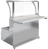 Мармит первых блюд Luxstahl МПЧ (С)-1200 Premium (столешница из искусственного камня)