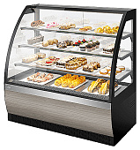 Витрина кондитерская Chilz VETE 130 серый, вяз тоcсини