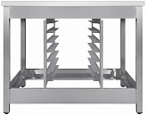 Подставка под пароконвектомат Luxstahl 1000x810x800 мм