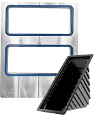 Матрица для запайки лотков под сэндвичи Kocateq Mold 180*80mm 2 sandwich