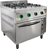 Плита газовая Пищевые Технологии ПГ-4Д-01