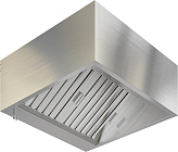 Зонт вытяжной коробчатый Restoinox ЗВПК-12/06