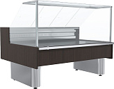 Витрина холодильная Carboma GC110 VM 1,25-1-1 (ВХС-1,25 GC110) (динамика, выносной агрегат)