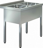 Ванна моечная Assum ВМЦ-П2-2/500 Н (1200х700х850)