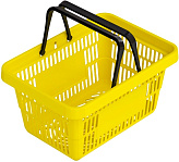 Корзина покупательская Корбис SBP20 желтая