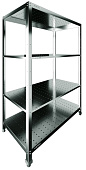 Стеллаж кухонный Restoinox СТПП-7/4