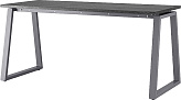Стол офисный КОБОР TR-140/70 graphite/wood