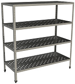 Стеллаж кухонный Restoinox СТПП-14/4-ЭН