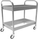 Тележка сервировочная Hurakan HKN-RST-11/2