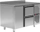 Стол холодильный POLAIR TM2GN-02-G с бортом