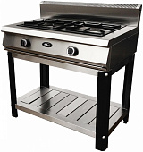 Плита газовая Grill Master Ф2ЖТЛПГ (усиленная, на подставке)