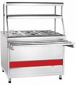 Мармит Abat ЭМК-70КМ с подогреваемыми полками