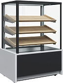 Витрина хлебная Carboma KC70 N 1,3-1 LIGHT (со стеклом Сube Техно)