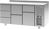 Стол холодильный POLAIR TM3GN-321-G с бортом