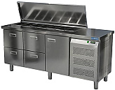 Стол холодильный для салатов КАМИК СОН-1418573К