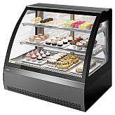 Витрина кондитерская Chilz VETE 90 C серый матовый, шлифованная нержавейка