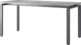 Стол офисный КОБОР P-120/60 graphite/chicago