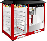 Аппарат для попкорна Airhot POP-6W (с витриной)