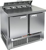 Стол для салатов HICOLD SLE2-11SN (1/6) (с крышкой)