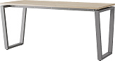 Стол офисный КОБОР OTR-140/70 aluminum/natural