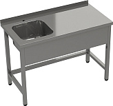 Ванна моечная одинарная бизнес Simeco ВМ1ЕЛ1206