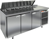 Стол для салатов HICOLD SL1-111GN (1/3) с крышкой