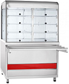 Прилавок-витрина нейтральный Abat ПВТ-70КМ-В-01