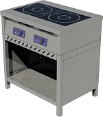 Плита индукционная ЦМИ ПИ-2 (820х600х870 мм) закрытая