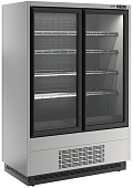 Горка холодильная Carboma FC20-07 VL 1,3-1 0300 STANDARD фронт X5L (9006-9005) 2.0