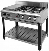 Плита газовая Grill Master Ф6ЖТЛСПГ(п) (1+4)