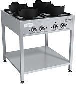 Плита газовая Вулкан KSB04 8189 WOK