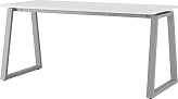 Стол офисный КОБОР TR-120/60 aluminum/premium