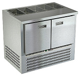 Стол холодильный для салатов Техно-ТТ СПН/С-124/16-1907