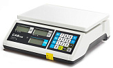 Торговые весы CAS ER JR-30CB белые