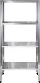 Стеллаж кухонный Luxstahl СРП-1800x1700x600