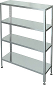 Стеллаж кухонный Марихолодмаш С-4-0,6/0,8/1,8