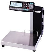 Весы электронные настольные МАССА-К МК-6.2-RL10-1 с печатью