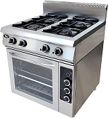 Плита газовая Grill Master Ф4ПДГ/800 (50001)