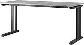 Стол офисный КОБОР L1-140/70 black/chicago